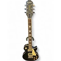 Used Epiphone Les Paul Traditional Pro IV Ebony Solid Body Electric Guitar