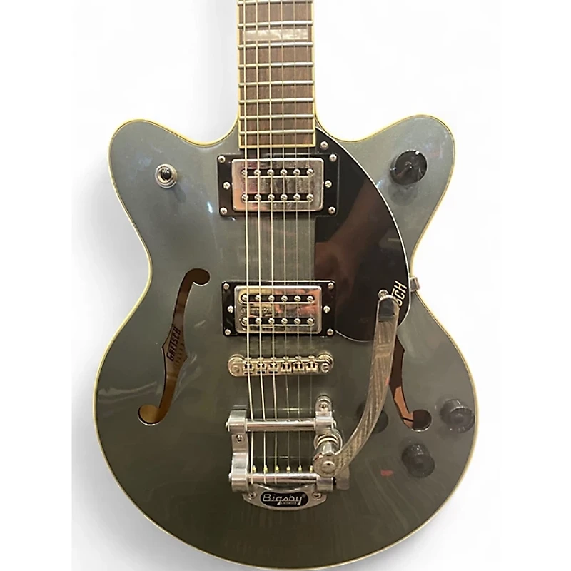 Used Gretsch Guitars G2655T Green Hollow Body Electric Guitar