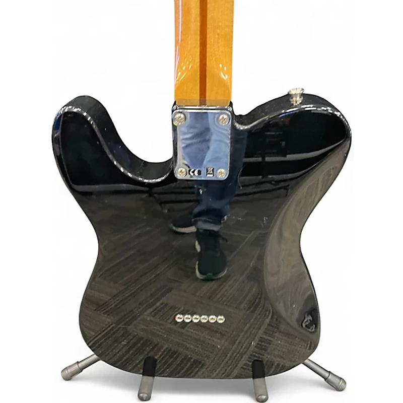Used Fender Blacktop Telecaster HH Black Solid Body Electric Guitar