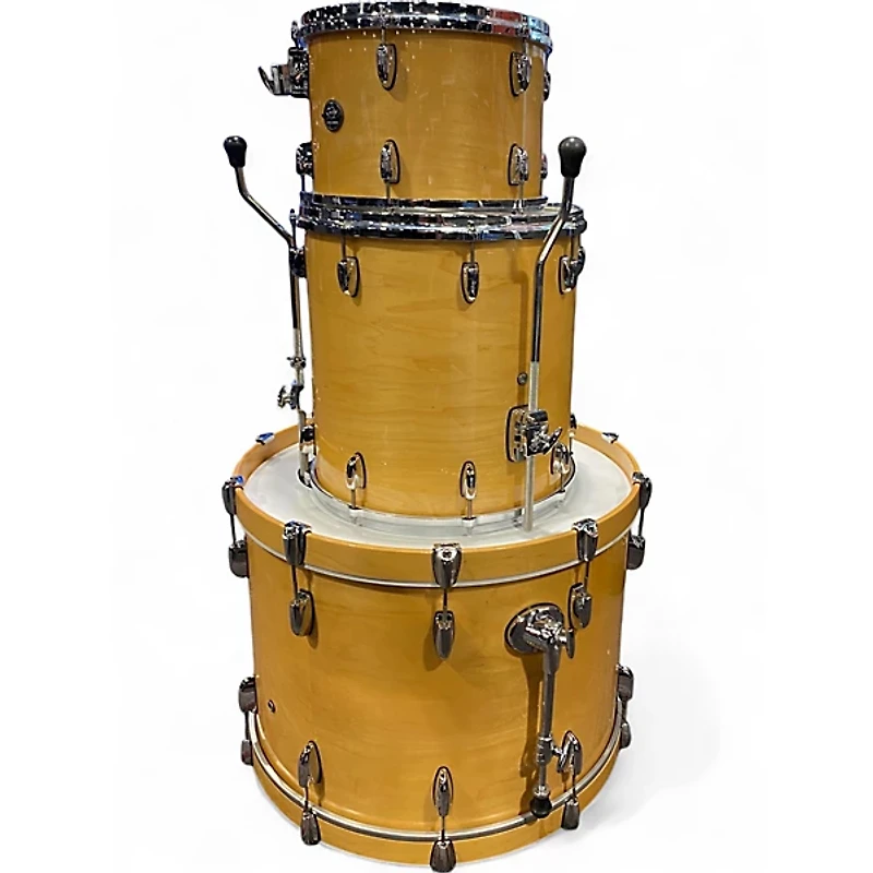 Used Gretsch Drums 3 Piece Renown Natural Drum Kit