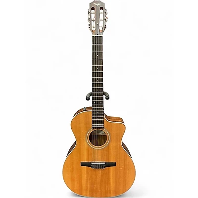 Used Taylor 214CEN Natural Classical Acoustic Electric Guitar