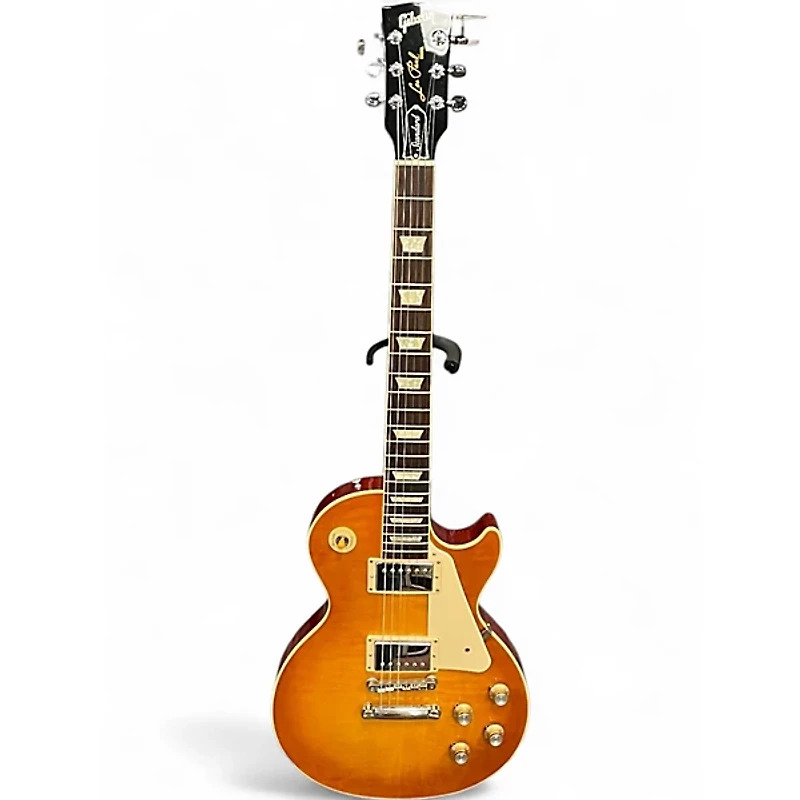 Used Gibson Les Paul Standard 2 Tone Sunburst Solid Body Electric Guitar