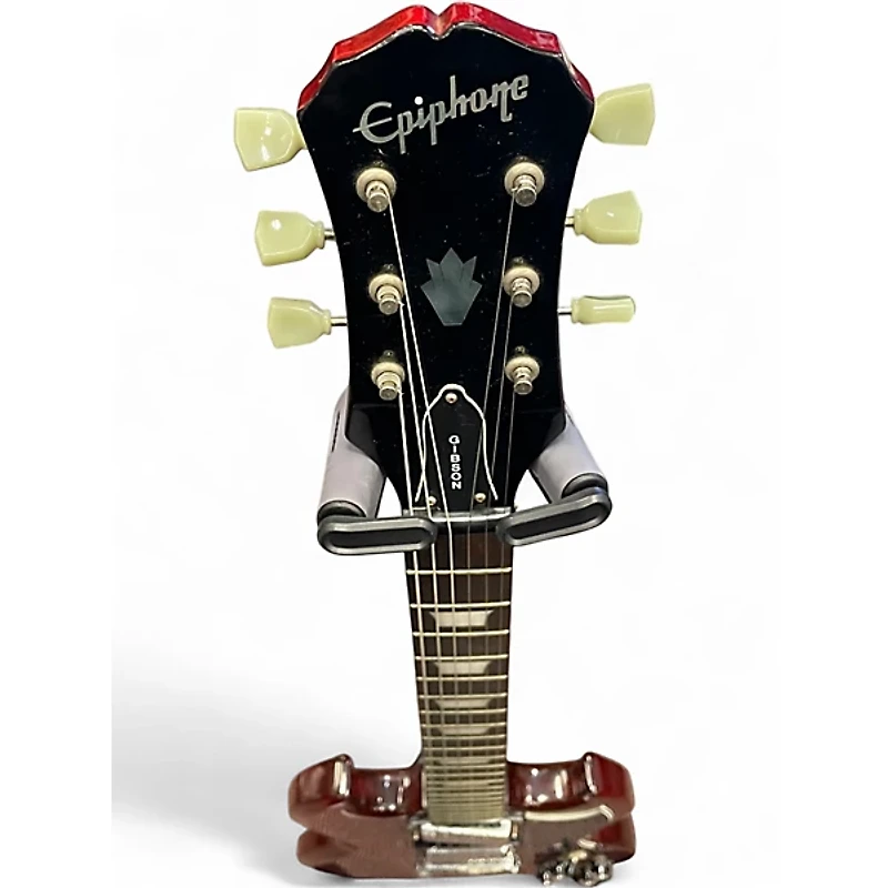 Used Epiphone Inspired By Gibson SG Cherry Solid Body Electric Guitar