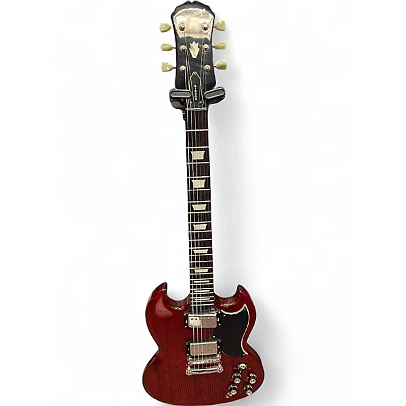 Used Epiphone Inspired By Gibson SG Cherry Solid Body Electric Guitar