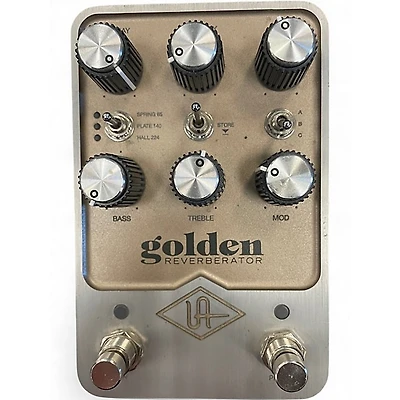 Used Universal Audio GOLDEN REVERBERATOR Effect Pedal