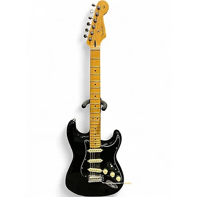 Used Fender 70th Anniversary Player Stratocaster Black Solid Body Electric Guitar