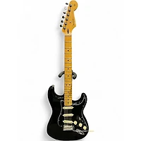 Used Fender 70th Anniversary Player Stratocaster Black Solid Body Electric Guitar
