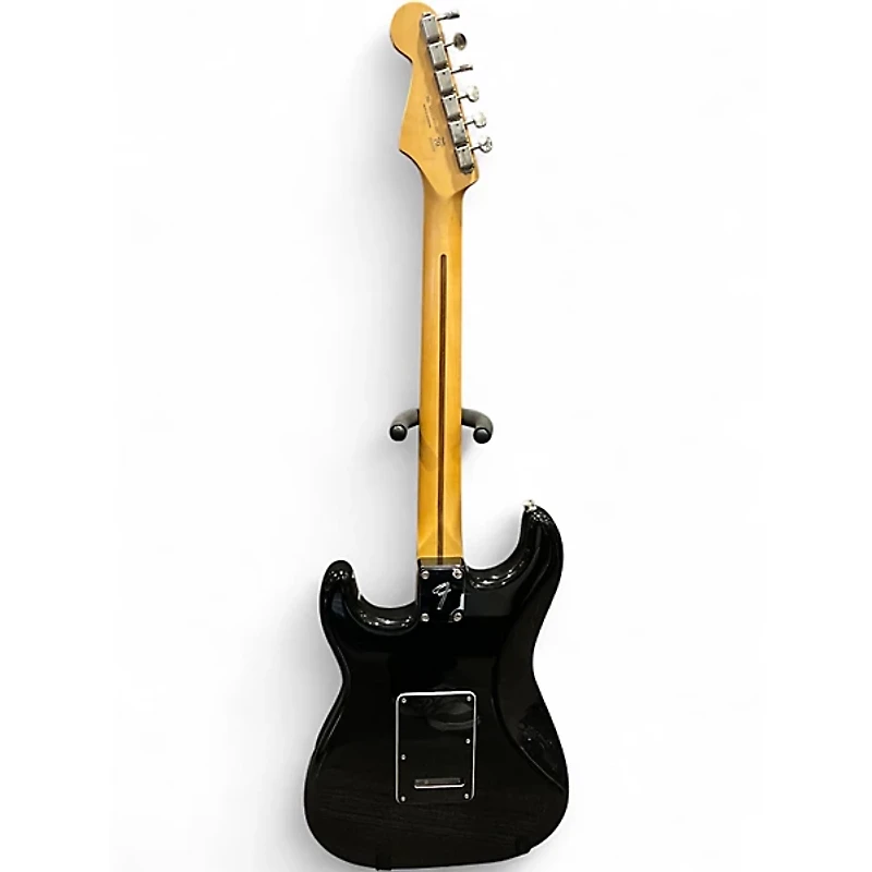 Used Fender 70th Anniversary Player Stratocaster Black Solid Body Electric Guitar