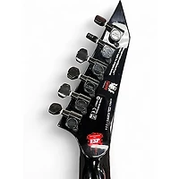 Used ESP LTD Kirk Hammett Signature White Zombie Custom Graphic Solid Body Electric Guitar