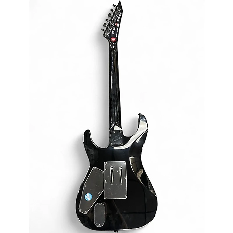 Used ESP LTD Kirk Hammett Signature White Zombie Custom Graphic Solid Body Electric Guitar