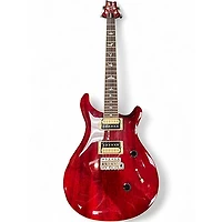 Used PRS SE Standard 24 Candy Apple Red Solid Body Electric Guitar