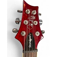 Used PRS SE Standard 24 Candy Apple Red Solid Body Electric Guitar