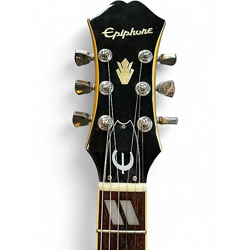 Used Epiphone ES295 Premium Gold Hollow Body Electric Guitar