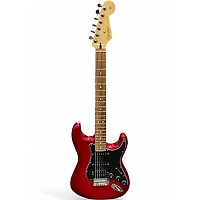 Used Fender special edition player stratocaster HSS Candy Red Burst Solid Body Electric Guitar