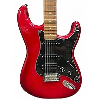 Used Fender special edition player stratocaster HSS Candy Red Burst Solid Body Electric Guitar