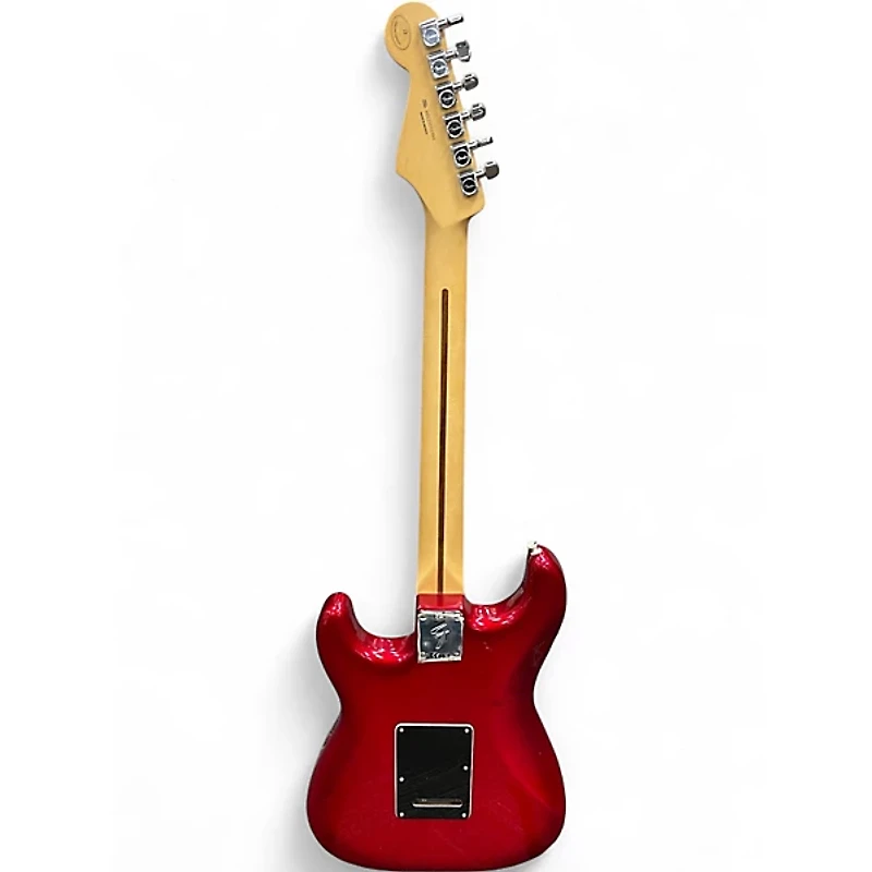 Used Fender special edition player stratocaster HSS Candy Red Burst Solid Body Electric Guitar