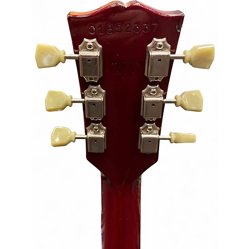 Used Gibson Les Paul Studio Red Solid Body Electric Guitar