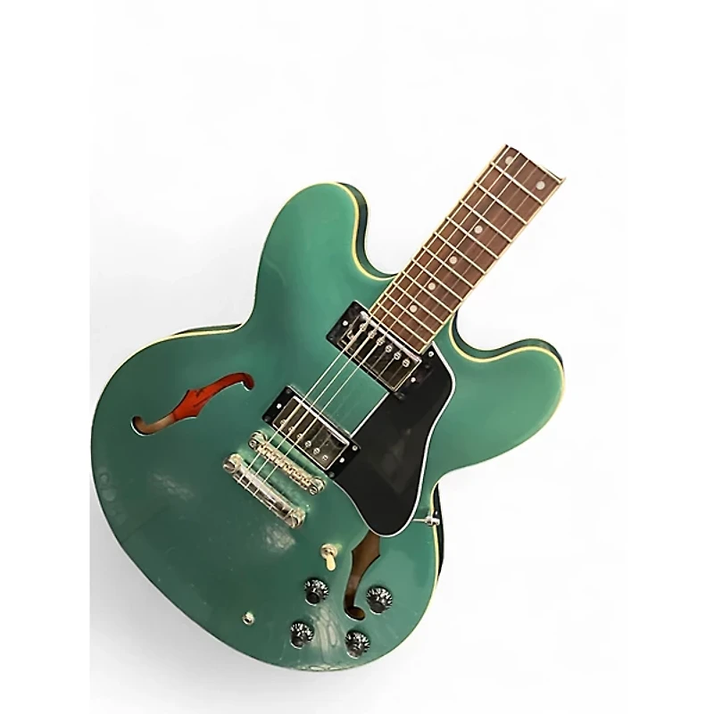 Used Epiphone ES335 IVERNESS GREEN Hollow Body Electric Guitar