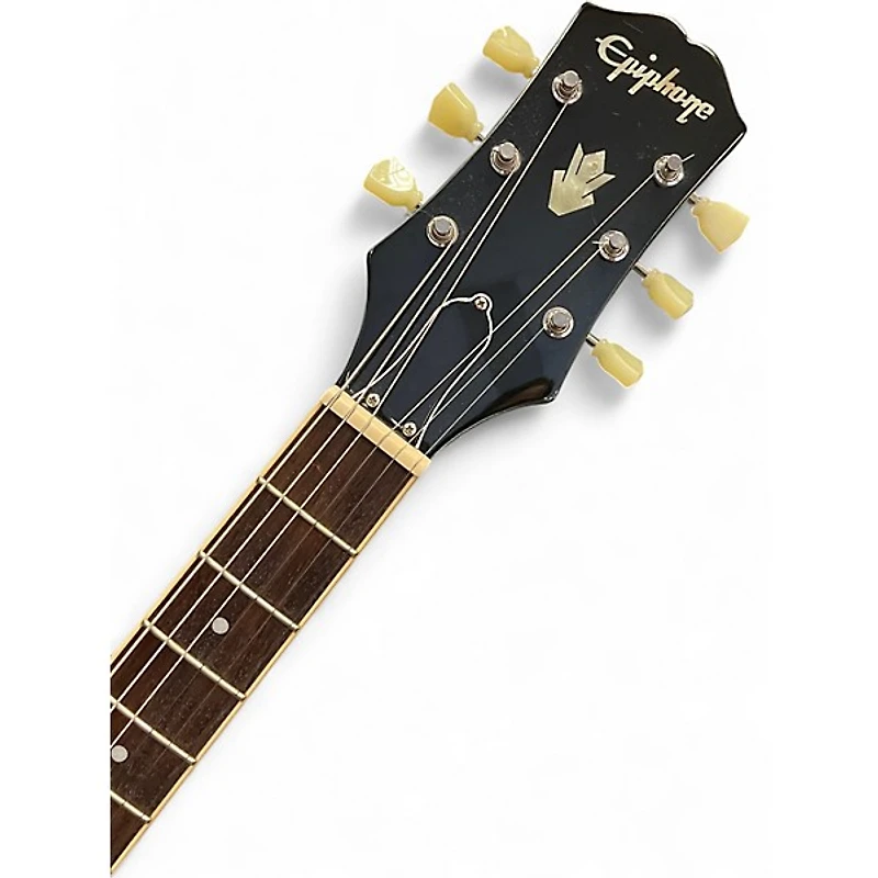 Used Epiphone ES335 IVERNESS GREEN Hollow Body Electric Guitar