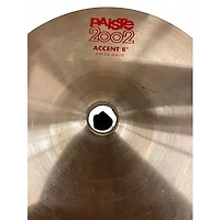 Used Paiste 6in 2002 ACCENT Cymbal