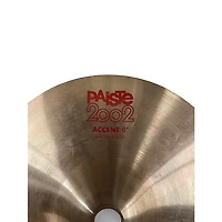 Used Paiste 6in 2002 ACCENT Cymbal