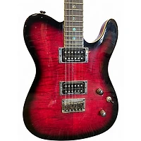 Used Fender Special Edition Custom Telecaster FMT HH BLACK CHERRY BURST Solid Body Electric Guitar