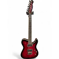 Used Fender Special Edition Custom Telecaster FMT HH BLACK CHERRY BURST Solid Body Electric Guitar