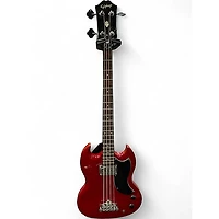 Used Epiphone SG bass Cherry Electric Bass Guitar