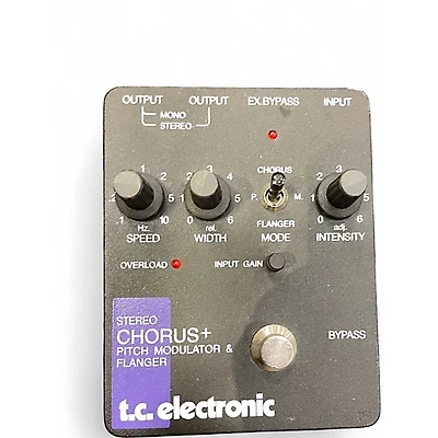 Used TC Electronic STEREO CHORUS + Effect Pedal
