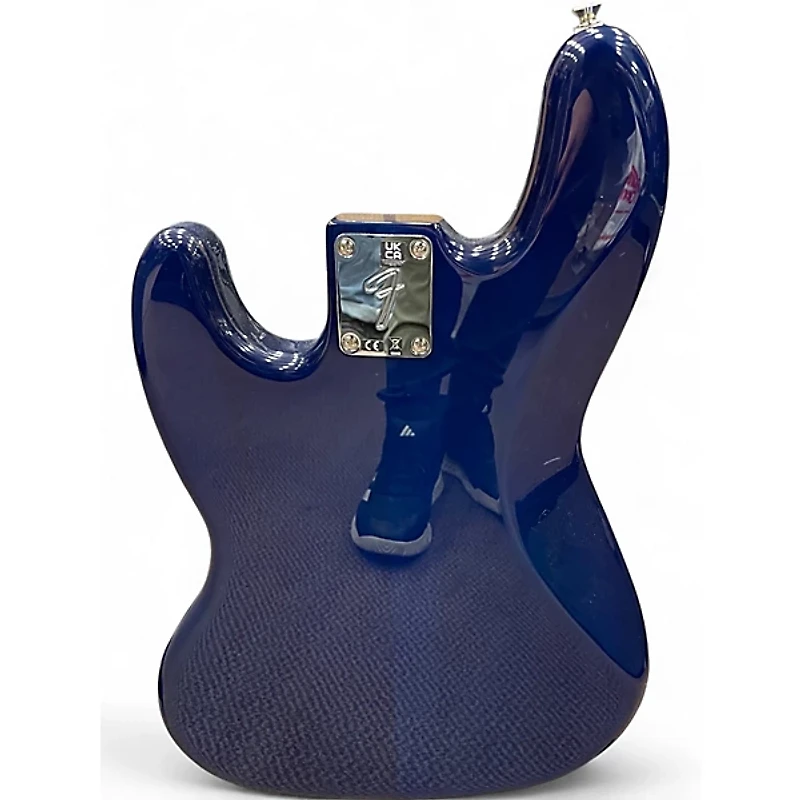 Used Fender Player Jazz Bass Plus Top Blue Burst Electric Bass Guitar