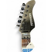 Used Fernandes FR Model Black Solid Body Electric Guitar