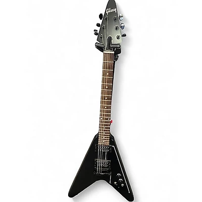 Used Gibson Flying V Black Solid Body Electric Guitar