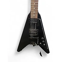 Used Gibson Flying V Black Solid Body Electric Guitar