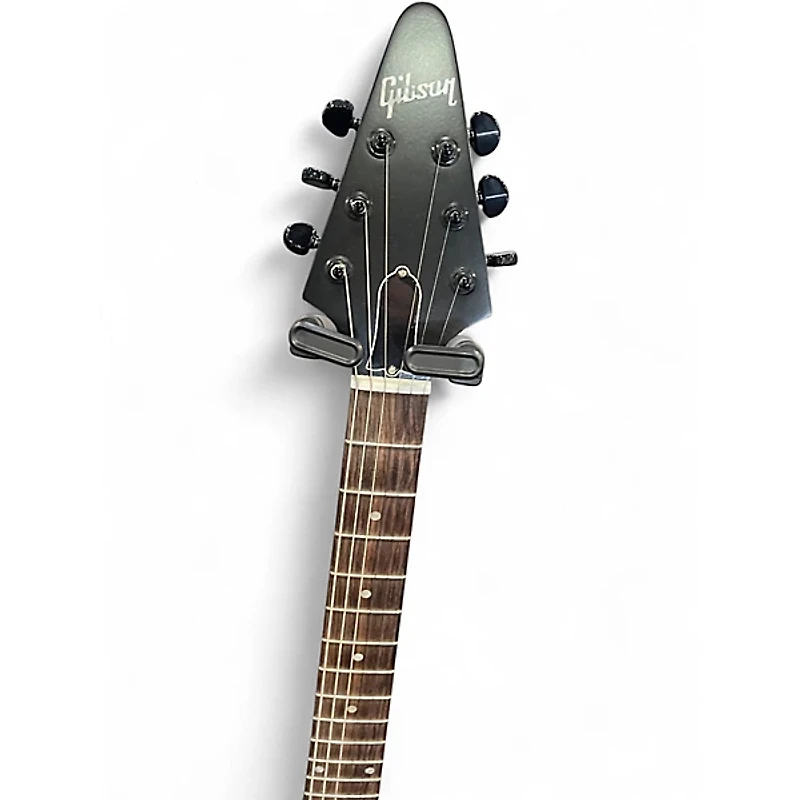Used Gibson Flying V Black Solid Body Electric Guitar
