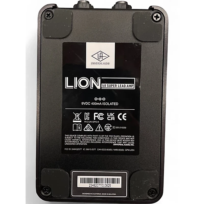 Used Universal Audio Lion '68 Super Lead Amp Guitar Preamp