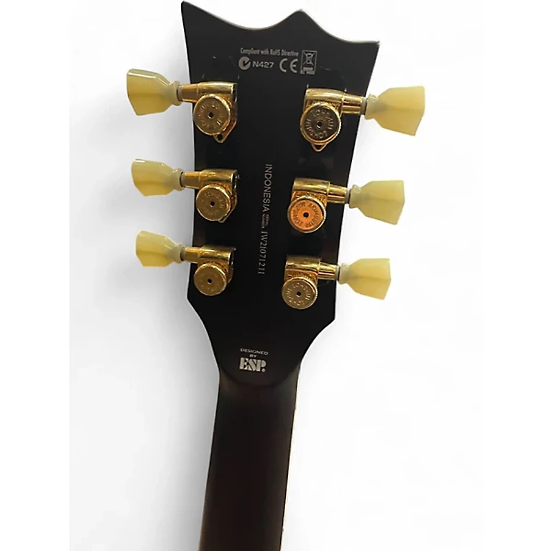 Used ESP LTD EC1000T CTM Tobacco Burst Solid Body Electric Guitar