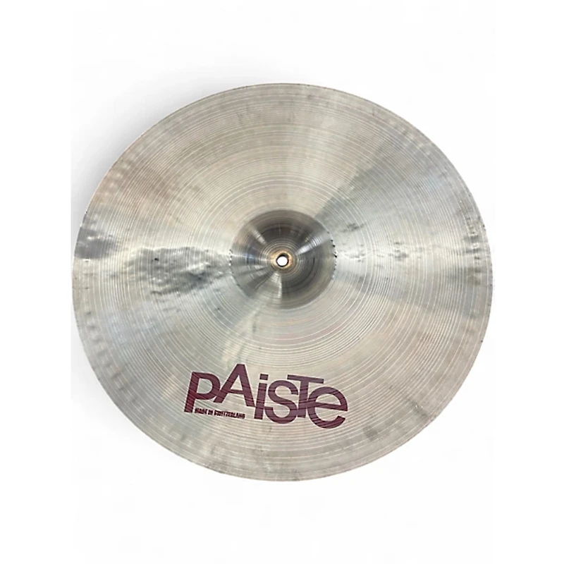 Used Paiste 20in 2002 Crash Cymbal
