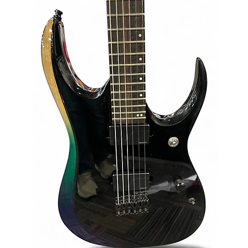 Used Ibanez RGD61ALA Black Solid Body Electric Guitar