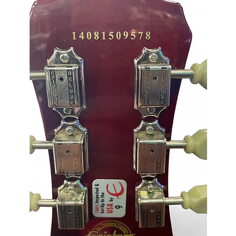 Used Epiphone Slash Rosso Corsa Les Paul Standard Candy Apple Red Solid Body Electric Guitar