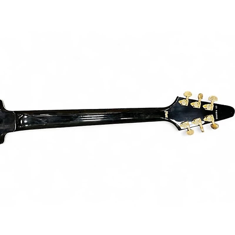 Used 2017 Gibson Flying V Custom Ebony Solid Body Electric Guitar