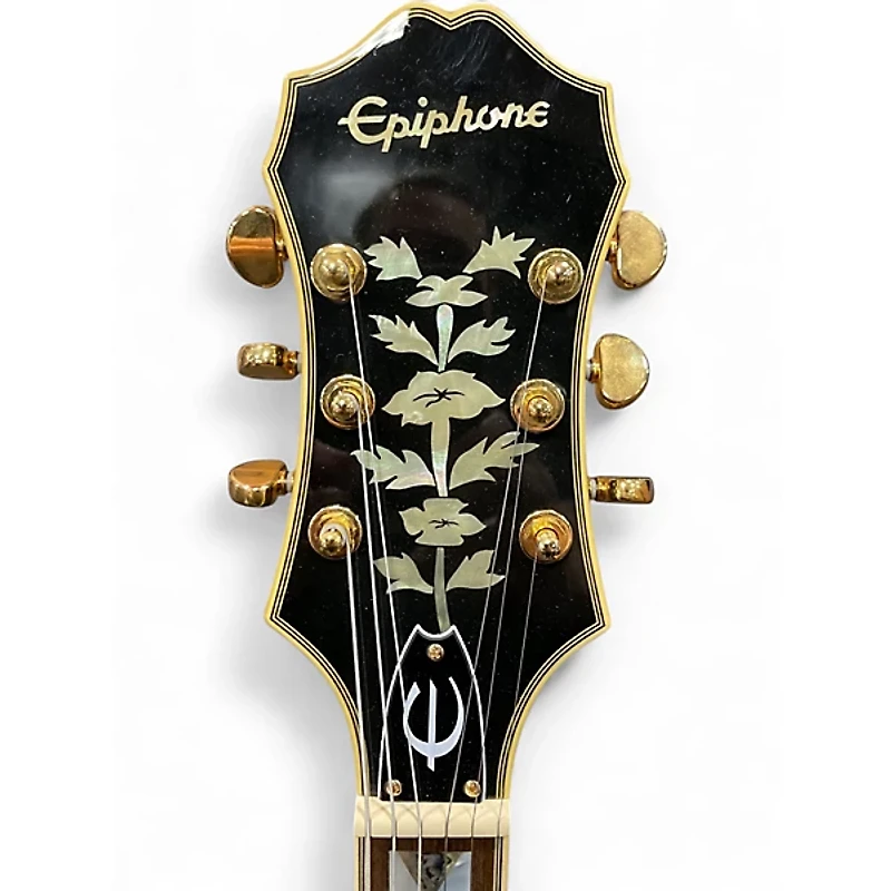 Used Epiphone Sheraton II PRO Black Hollow Body Electric Guitar