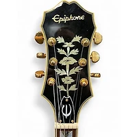 Used Epiphone Sheraton II PRO Black Hollow Body Electric Guitar