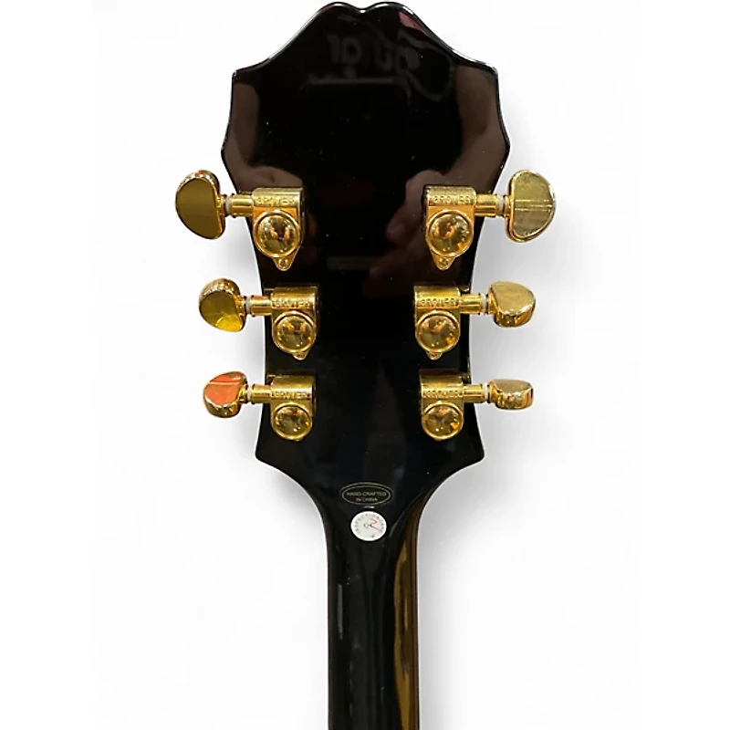 Used Epiphone Sheraton II PRO Black Hollow Body Electric Guitar