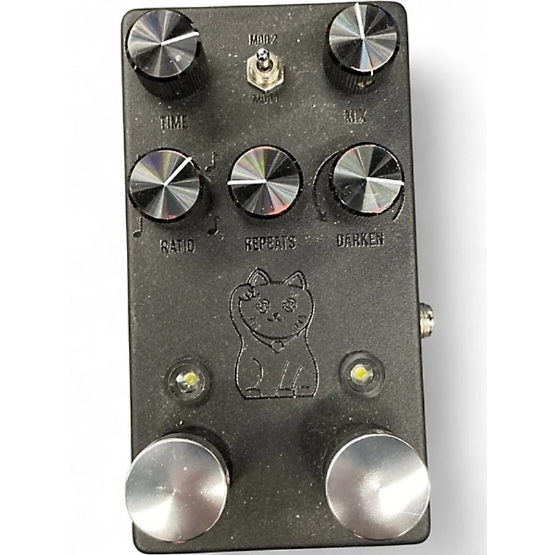 Used JHS Pedals LUCKY CAT DELAY Effect Pedal
