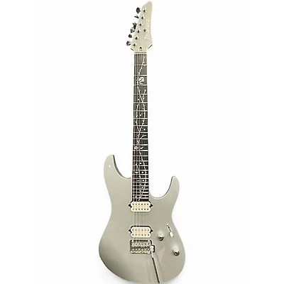 Used Ibanez TOD10 TIM HENSON SIGNATURE Silver Solid Body Electric Guitar