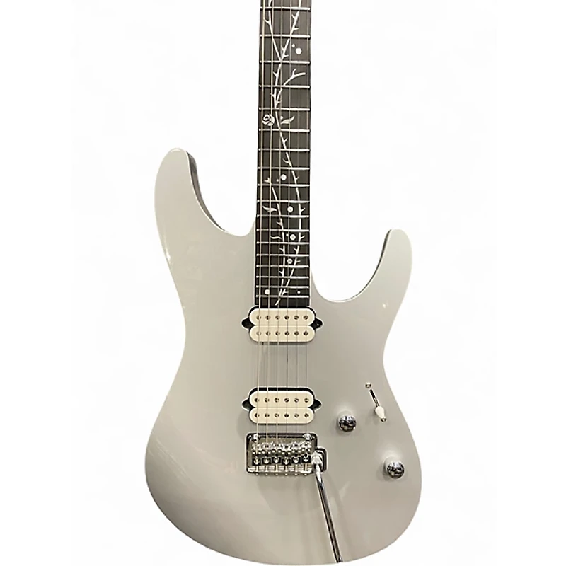 Used Ibanez TOD10 TIM HENSON SIGNATURE Silver Solid Body Electric Guitar