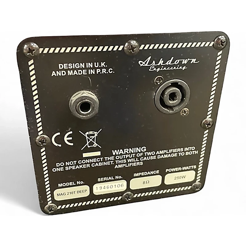 Used Ashdown MAG 210T DEEP Bass Cabinet