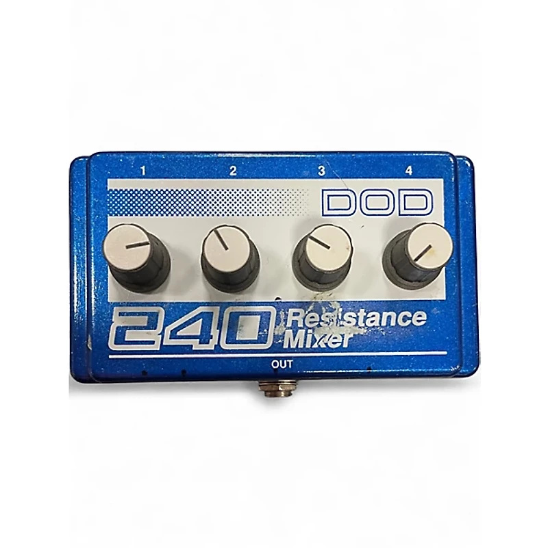 Used DOD 240 RESISTANCE MIXER Line Mixer