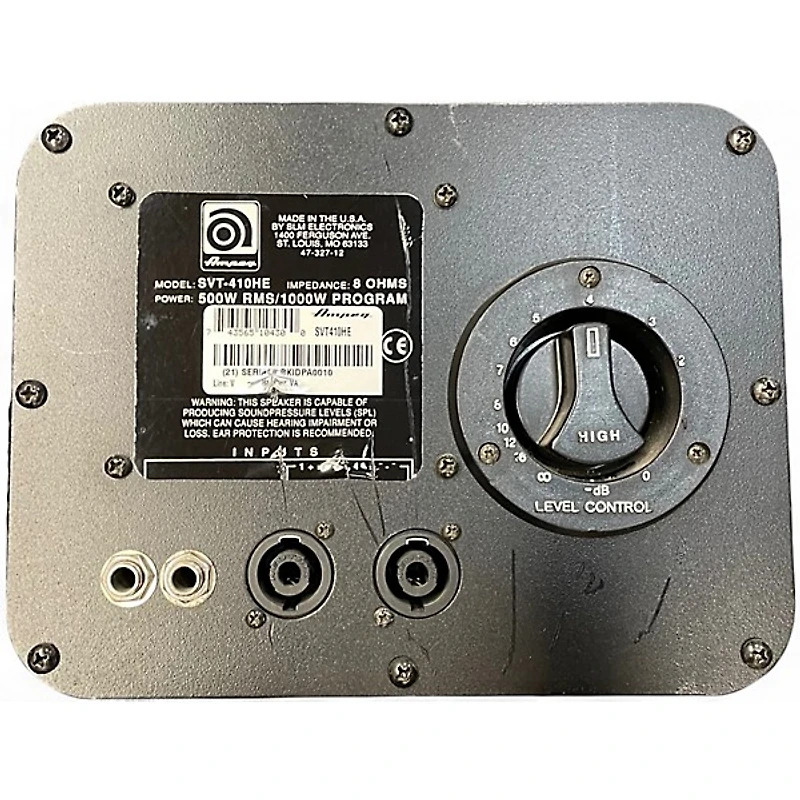 Used Ampeg SVT-410HE Bass Cabinet