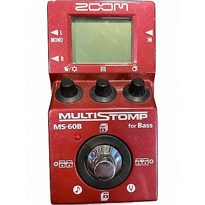 Used Zoom MS60B Bass Effect Pedal